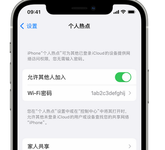 个旧apple服务站点分享iPhone上个人热点丢失了怎么办 