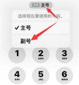 个旧苹果14维修店分享iPhone 14 Pro Max使用副卡打电话的方法 